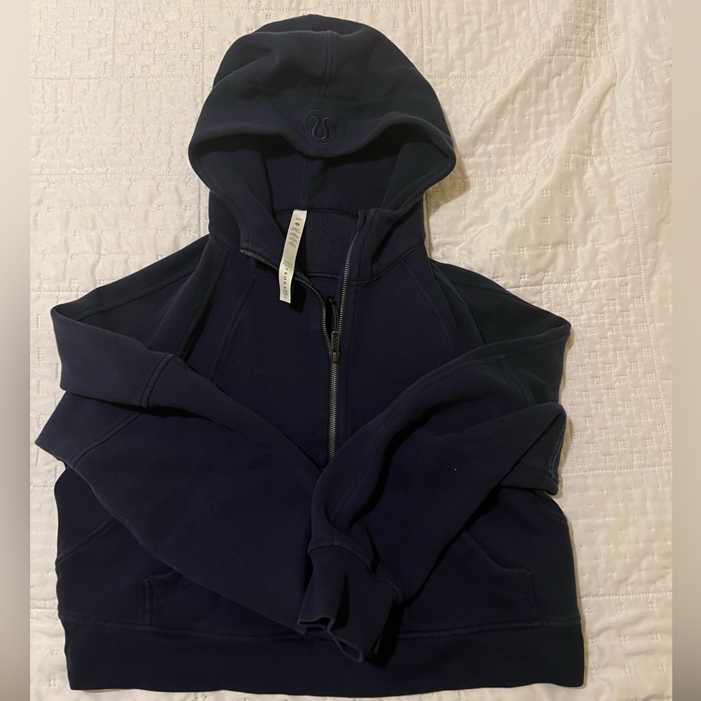 Lululemon Scuba Half Zip Navy